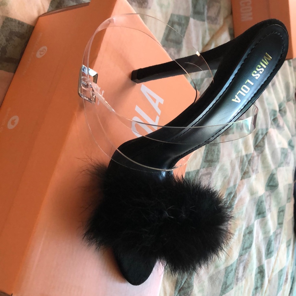 Black heel